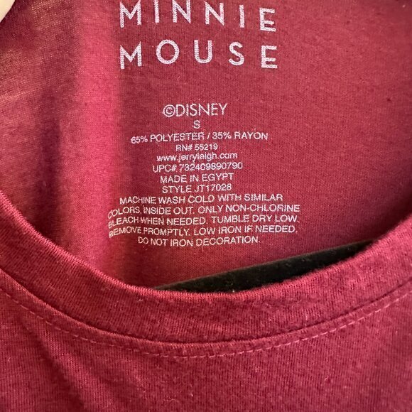 Disney‎ Minnie T-Shirt Size Small - Picture 3 of 6